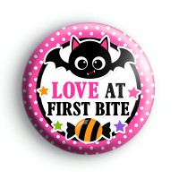 Love At First Bite Bat Badge thumbnail