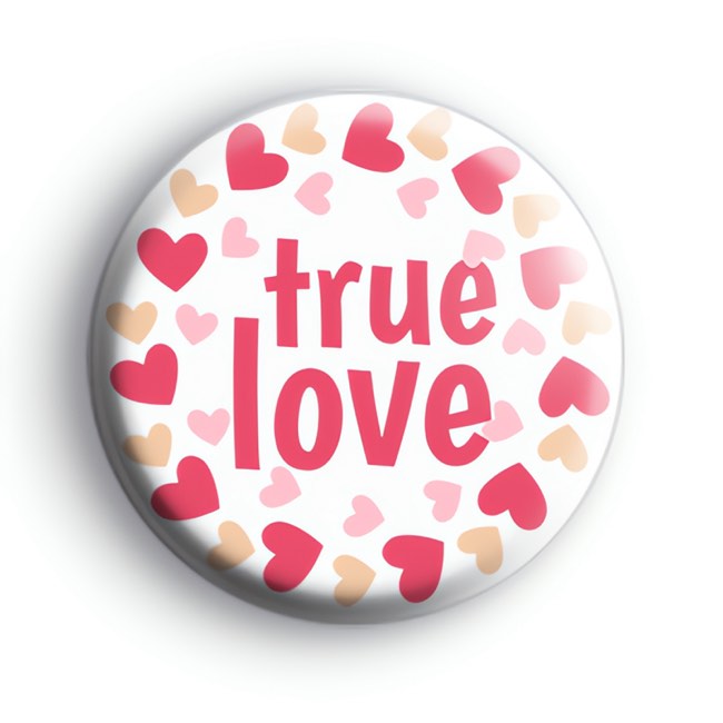 Hearts True Love Badge