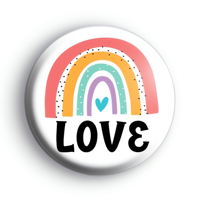 Big Rainbow Love Badge