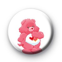 Luv a lot Care Bear badge