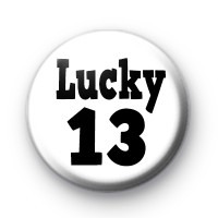 Lucky 13 Badge