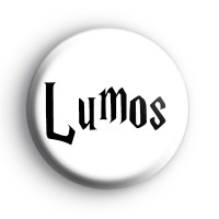 Lumos Spell Harry Potter Button Badge
