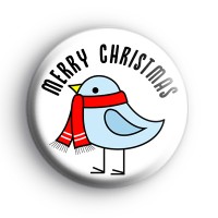 Merry Christmas Bird Badge thumbnail