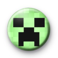 Minecraft Creeper Badge