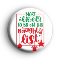 Most Likely To Be On The Naughty List Badge thumbnail