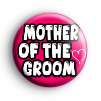 Bright Pink Mother Of The Groom Badges thumbnail