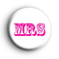 Mrs Title Button Badges