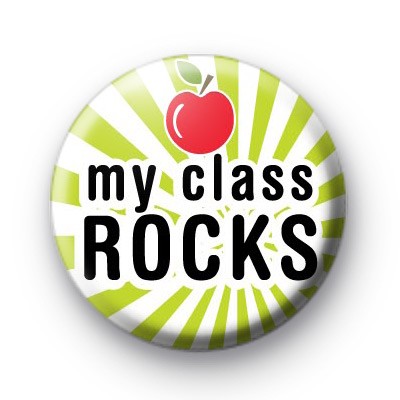 My Class Rocks Apple 2 Badge
