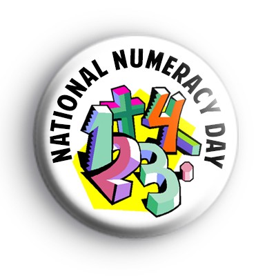 National Numeracy Day Badge