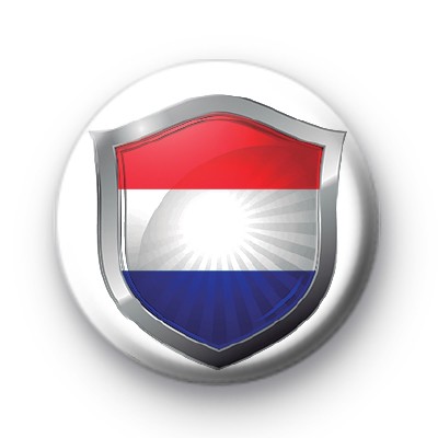 The Netherlands Crest Flag Badge