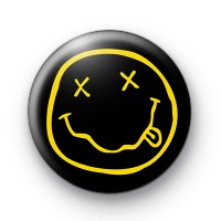 Nirvana Smiley Face Badge