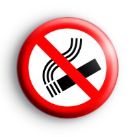 No Smoking Badge