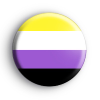 Non Binary Pride Flag Badge