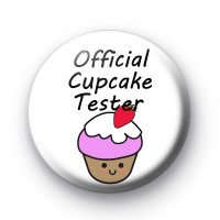 Official Cupcake Tester Badge