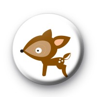 Sweet Little Deer Button Badge