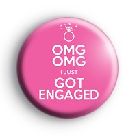 OMG OMG I Just Got Engaged Badge thumbnail