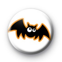 Flying Bat Halloween Button Badges