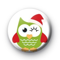 Festive Owl Wink Badges thumbnail