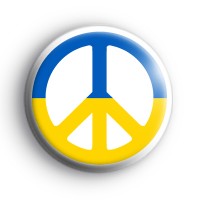 Peace For Ukraine Badge