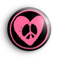 Love Peace badges