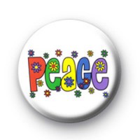 Hippie Peace badges