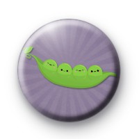 Cute Peas in a Pod Badge