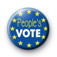 People's Vote EU Flag Badge