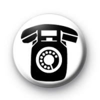 Retro Telephone Badge