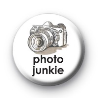 Photo Junkie Button Badges