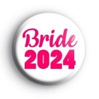 Pink Bubblegum Bride 2024 Badge