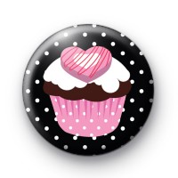 Pink and Black Cupcakes badges