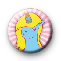 Cute Bright Unicorn Pin Badge