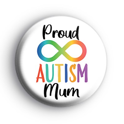 Proud Autism Mum Badge