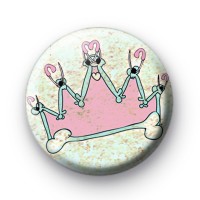 Punk Rock Crown Badge