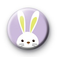 Purple Easter Bunny Badges