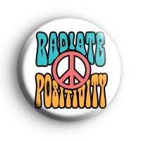 Radiate Positivity Peace Badge thumbnail