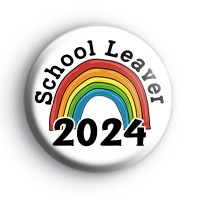 School Leaver 2024 Rainbow Badge