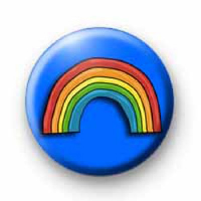 Rainbow Blue Badge medium