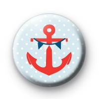 Nautical Anchor and Bunting Badge