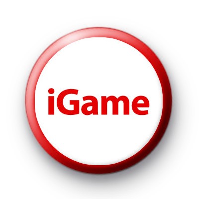 Red iGame Button Badges medium