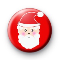 Jolly Santa Face Badges