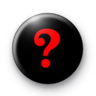 Red Question Mark Badge