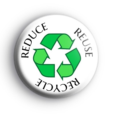 Reuse Reduce Recycle ECO Badge