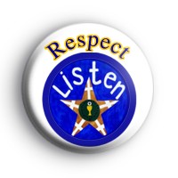 Blue Respect Badge