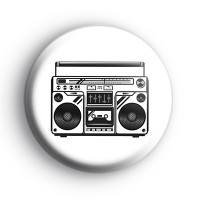 1980s Stereo Badge