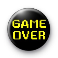 Retro Game Over Badge