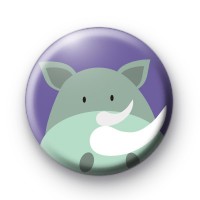 Rhino Button Badge