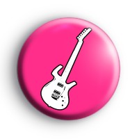 Cool Rock Pink Guitar Badge thumbnail