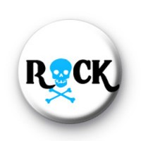 Rock Blue Skull Badges