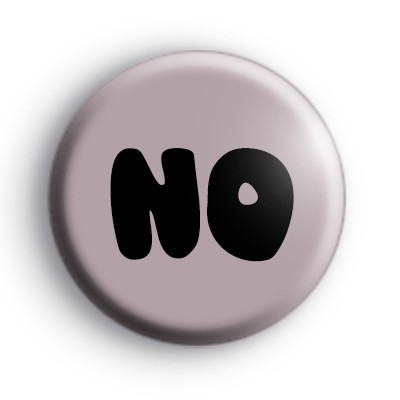 Say No Badge medium